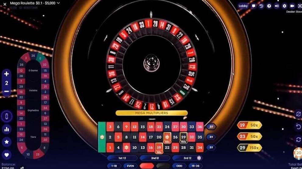 Mega Roulette Drops And Wins 2